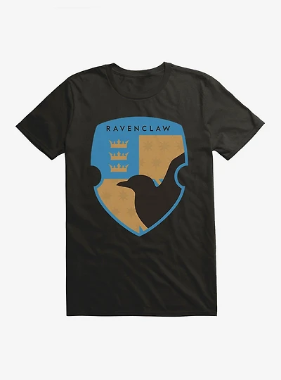 Harry Potter Ravenclaw Triple Crown Crest T-Shirt