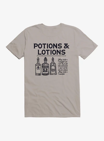 Fantastic Beasts: The Secrets Of Dumbledore Potions & Lotions T-Shirt