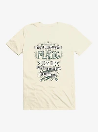 Harry Potter BW Wands Out Quote T-Shirt
