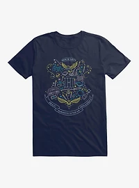 Harry Potter Hogwarts Sketched Shield T-Shirt