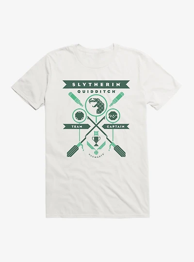 Harry Potter Slytherin Quidditch Team Captain T-Shirt