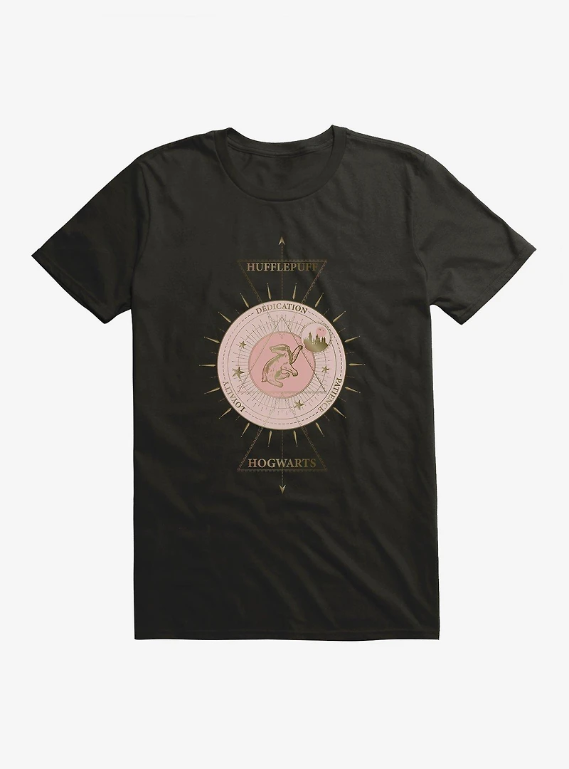 Harry Potter Hufflepuff House Christmas Constellation T-Shirt