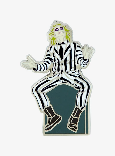 Beetlejuice Gravestone Beetlejuice Enamel Pin