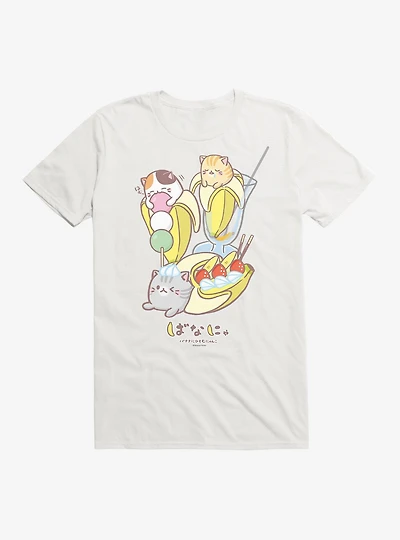 Bananya Characters T-Shirt