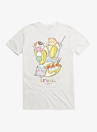 Bananya Characters T-Shirt