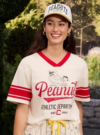 Peanuts Athletic Department Women's Football T-Shirt - BoxLunch Exclusive