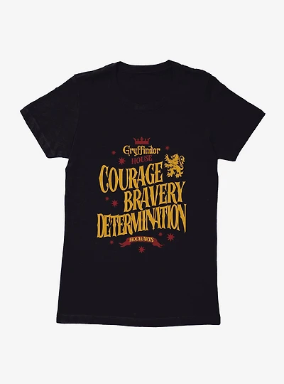 Harry Potter Gryffindor Traits Womens T-Shirt