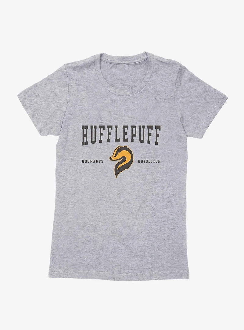 Harry Potter Hufflepuff Quidditch Symbol Womens T-Shirt