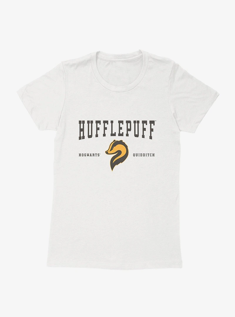 Harry Potter Hufflepuff Quidditch Symbol Womens T-Shirt