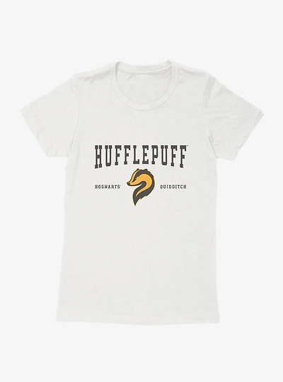 Harry Potter Hufflepuff Quidditch Symbol Womens T-Shirt