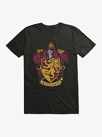 Harry Potter Gryffindor Lion Shield T-Shirt