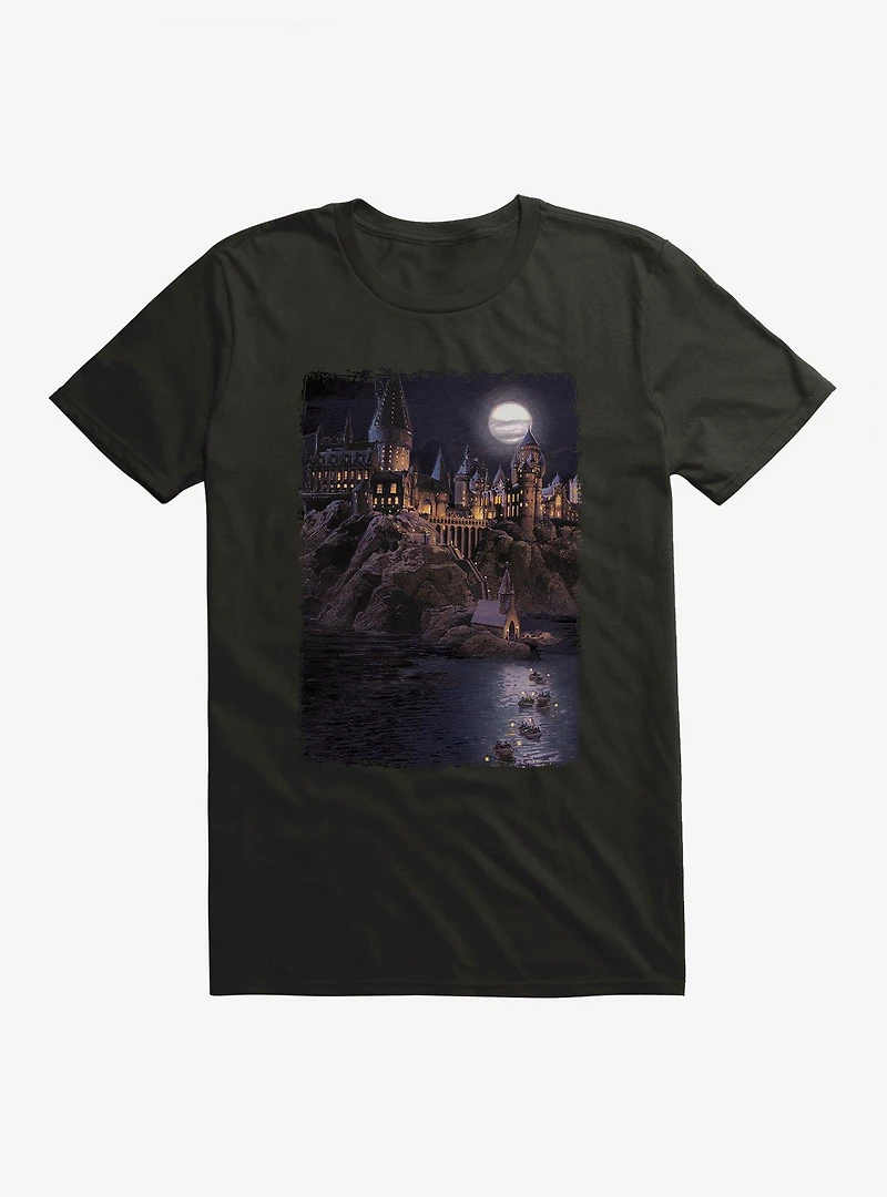 Harry Potter Boats To Hogwarts Dock T-Shirt
