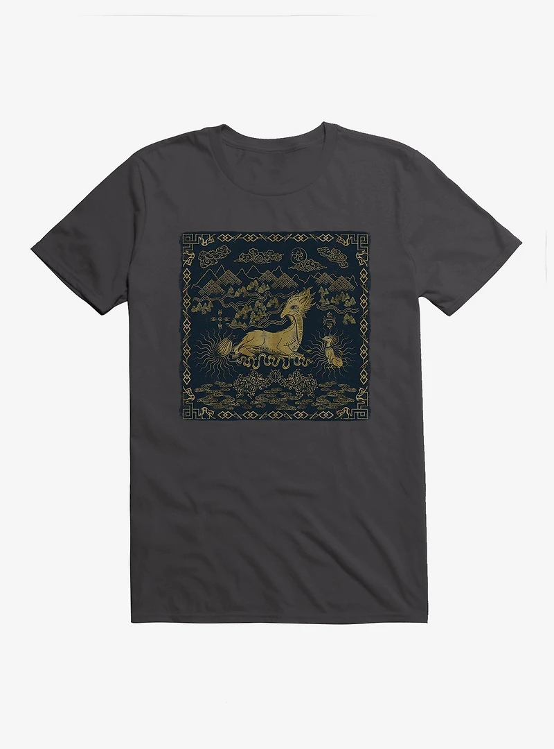 Fantastic Beasts: The Secrets Of Dumbledore Floating Qilin T-Shirt