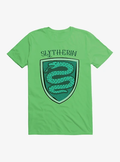 Harry Potter Slytherin Modern Geometric Emblem T-Shirt