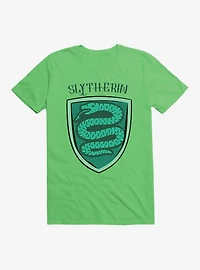 Harry Potter Slytherin Modern Geometric Emblem T-Shirt