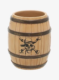 One Piece Straw Hat Crew Jolly Roger Barrel Bath Tumbler