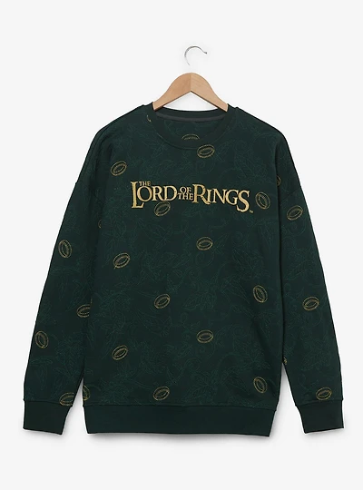 the Lord of Rings Embroidered Title Crewneck — BoxLunch Exclusive