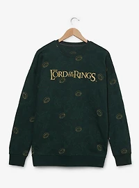the Lord of Rings Embroidered Title Crewneck — BoxLunch Exclusive