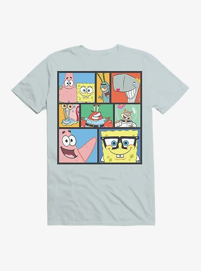 SpongeBob SquarePants Comp Bikini Bottom Friends T-Shirt
