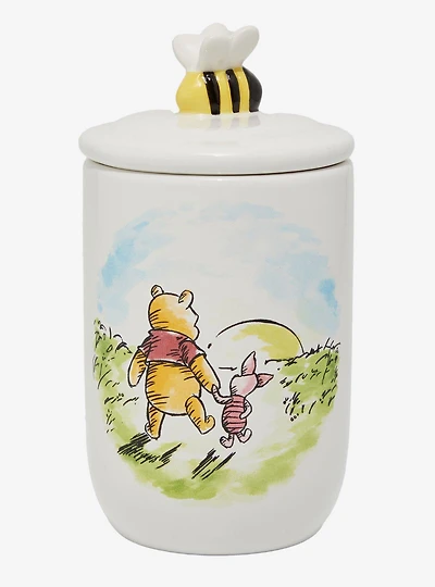 Disney Winnie the Pooh Piglet & Pooh Bear Canister and Lid