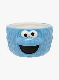 Sesame Street Cookie Monster Figural Bowl