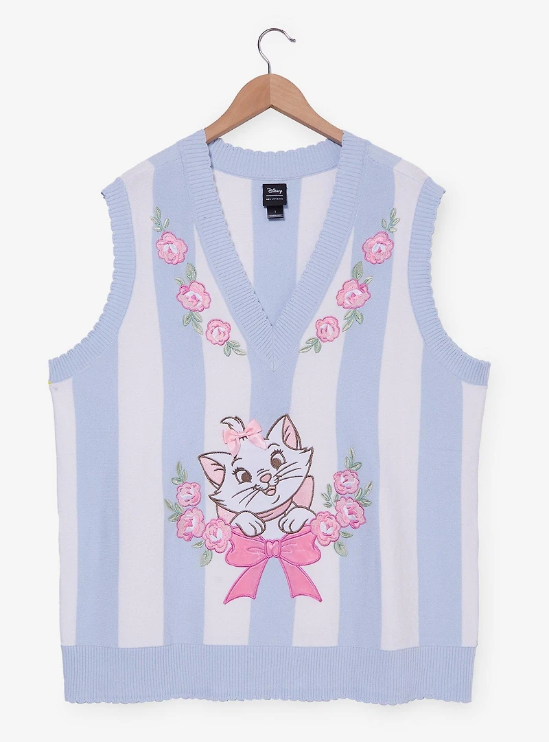 Her Universe Disney The Aristocats Marie Women's Plus Oversized Knit Vest — BoxLunch Exclusive