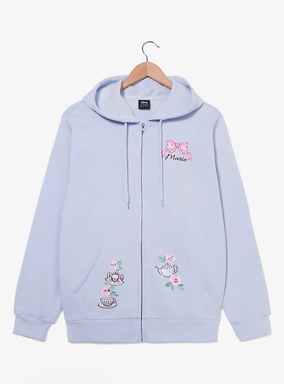 Disney The Aristocats Marie Teacup Zippered Hoodie - BoxLunch Exclusive
