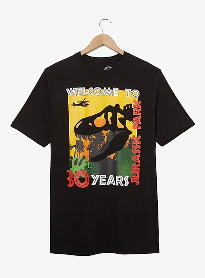 Jurassic Park 30th Anniversary Welcome to Fan Art T-Shirt - BoxLunch Exclusive