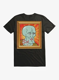 SpongeBob SquarePants Handsome Squidward Photo Autograph T-Shirt