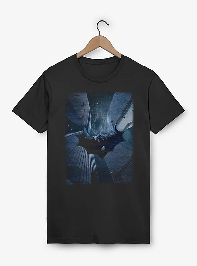 DC Comics Batman Fall Midnight Navy Blue T-Shirt