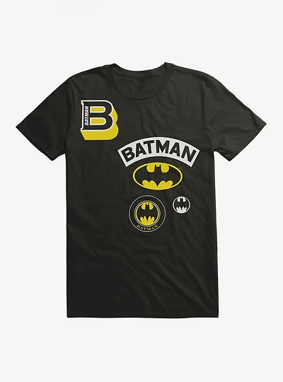 DC Comics Batman Symbols Midnight Navy Blue T-Shirt