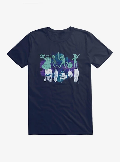 Adventure Time Character Counterparts T-Shirt