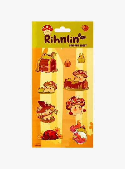Rihnlin Toadstool Sticker Sheet