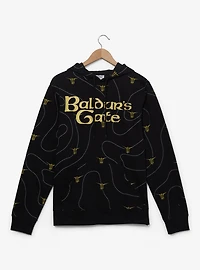 Baldur's Gate 3 Allover Print Hoodie - BoxLunch Exclusive