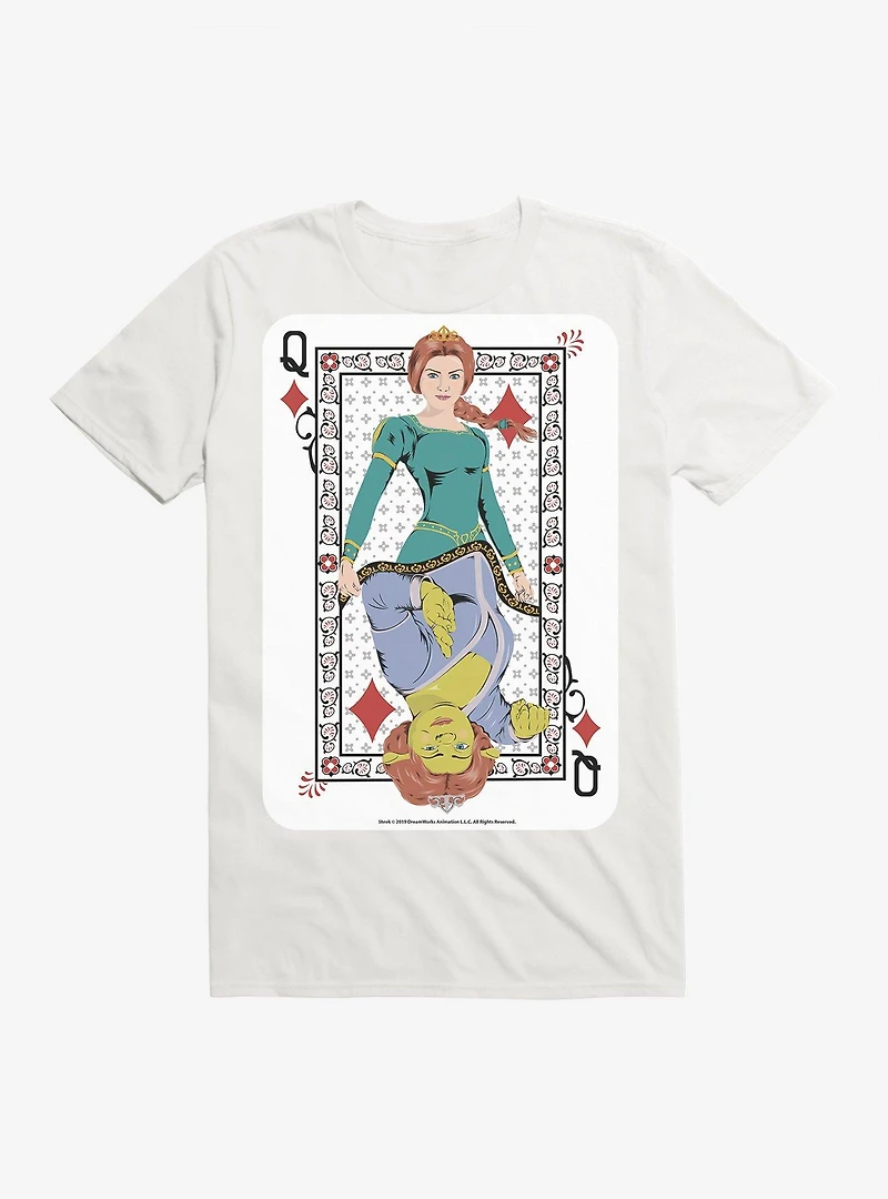 Shrek Fiona Queen Card T-Shirt