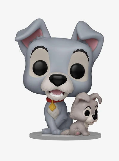 Funko Pop! Disney Lady and the Tramp 70th Anniversary Tramp with Puppy Vinyl Figure