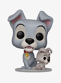 Funko Pop! Disney Lady and the Tramp 70th Anniversary Tramp with Puppy Vinyl Figure