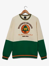 Disney Pixar Up Wilderness Explorer Panel Crewneck