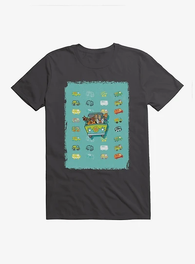 Scooby-Doo 50th Anniversary The Mystery Machine Gang T-Shirt