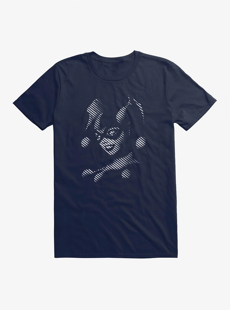 DC Comics Batman Harley Quinn Shadows Midnight Navy Blue T-Shirt