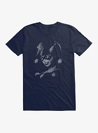 DC Comics Batman Harley Quinn Shadows Midnight Navy Blue T-Shirt