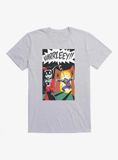 DC Comics Batman Joker And Harley Quinn Black T-Shirt