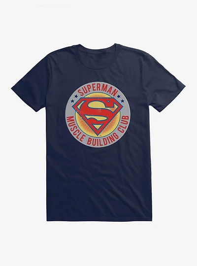 DC Comics Superman Muscle Building Club T-Shirt