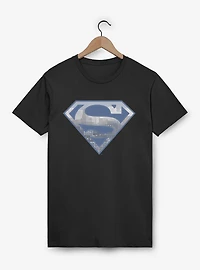 DC Comics Superman Metropolis Logo Silhouette T-Shirt