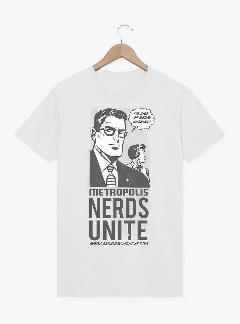 DC Comics Superman Nerds Unite T-Shirt