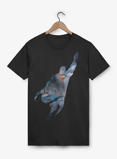 DC Comics Superman City Cutout T-Shirt