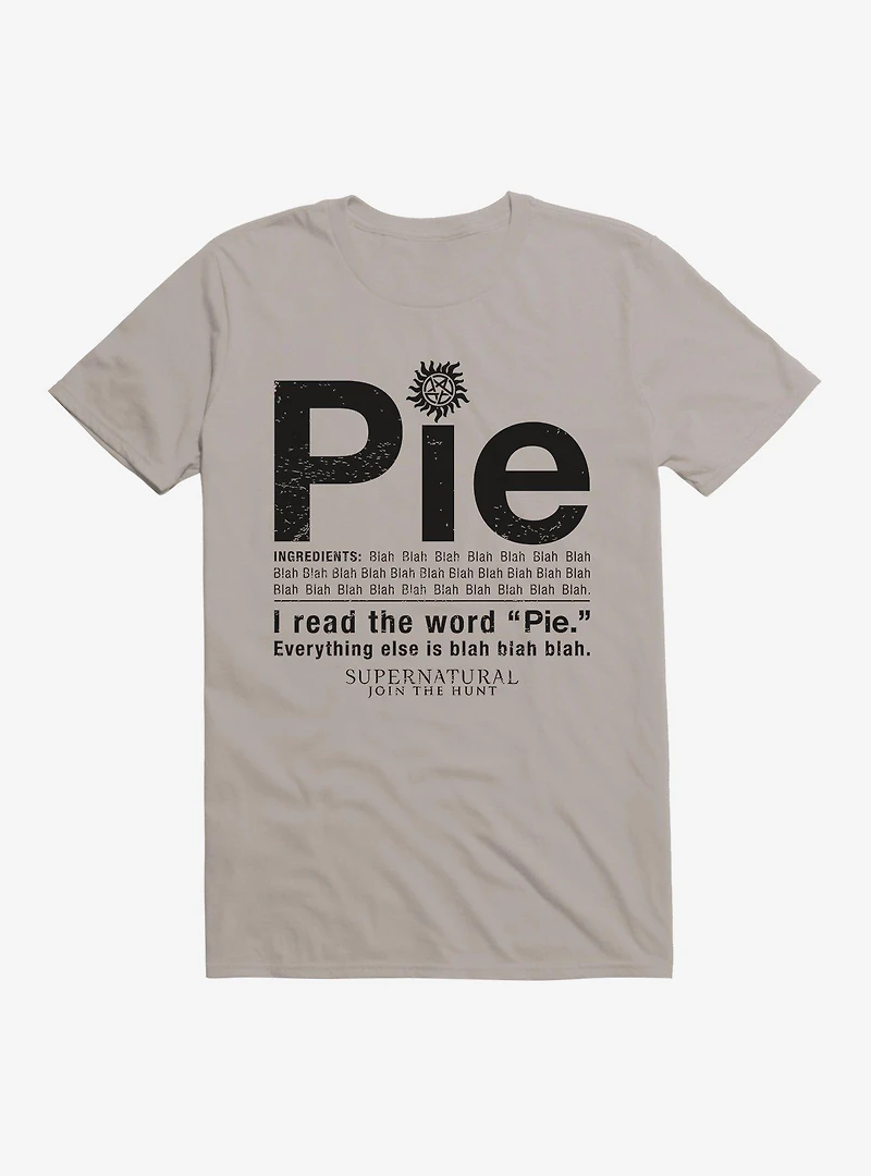 Supernatural Pie T-Shirt