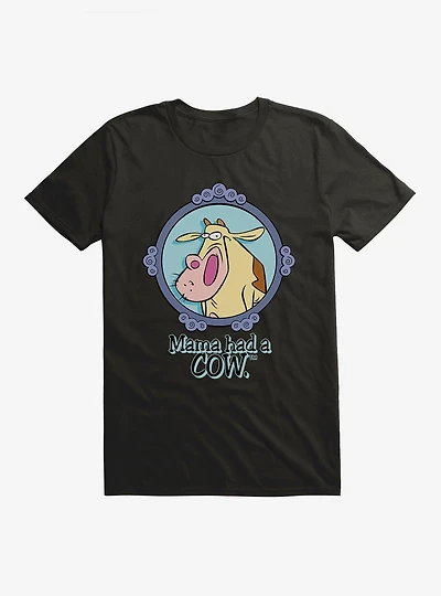 Cartoon Network Cow And Chicken Mama Had a T-Shirt