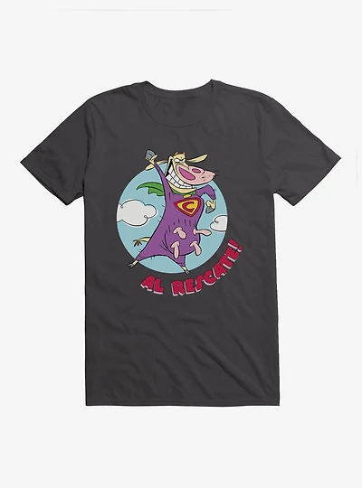 Cartoon Network Cow And Chicken Al Rescate T-Shirt