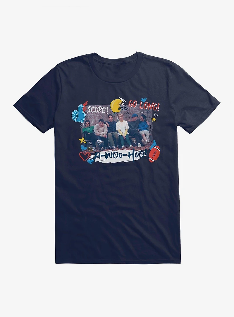 Friends Football Score T-Shirt